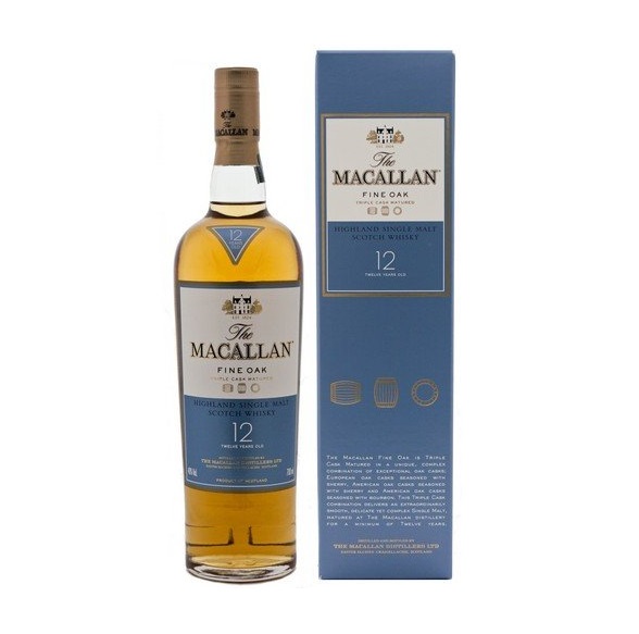 Macallan 12Yrs Fine Oak 700ml | Chuan Seng Huat