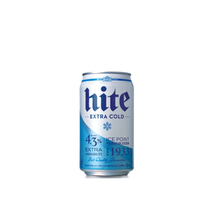 Hite Extra Cold Beer