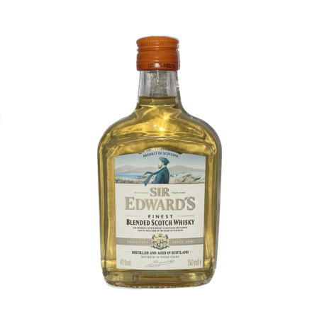 Sir Edward’s Whisky (Lable decolourise)