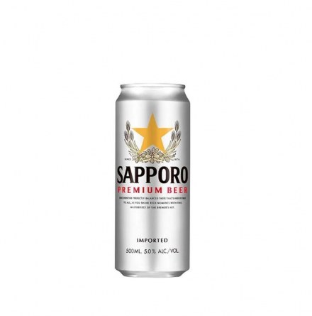 SAPPORO BEER CAN